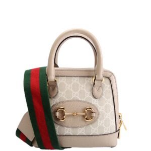 677212 Horsebit 1955 Mini GG Supreme Beige