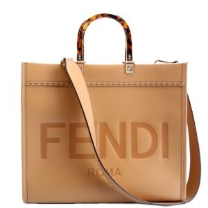 8BH386 Sunshine Shopper Medium Leather Tan