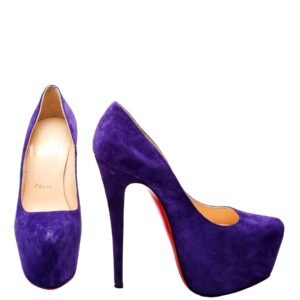 Daffodile Suede 160 Pumps Size 36.5 Purple
