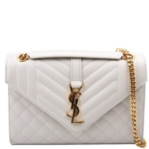 Envelope Medium Grain De Poudre Triquilt Cream