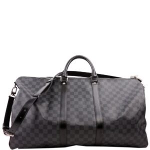 Keepall 55 Damier Graphite Bandouliere