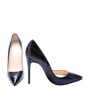 Kristali 120 Pumps Size 36.5 Black/Brown