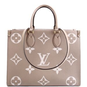 ONTHEGO MM Bicolor Empreinte Taupe