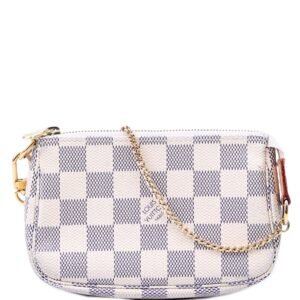 Pochette Accessories Mini Damier Azur