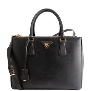 Saffiano Galleria Medium Black