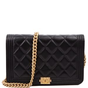 WOC Boy Lambskin Black